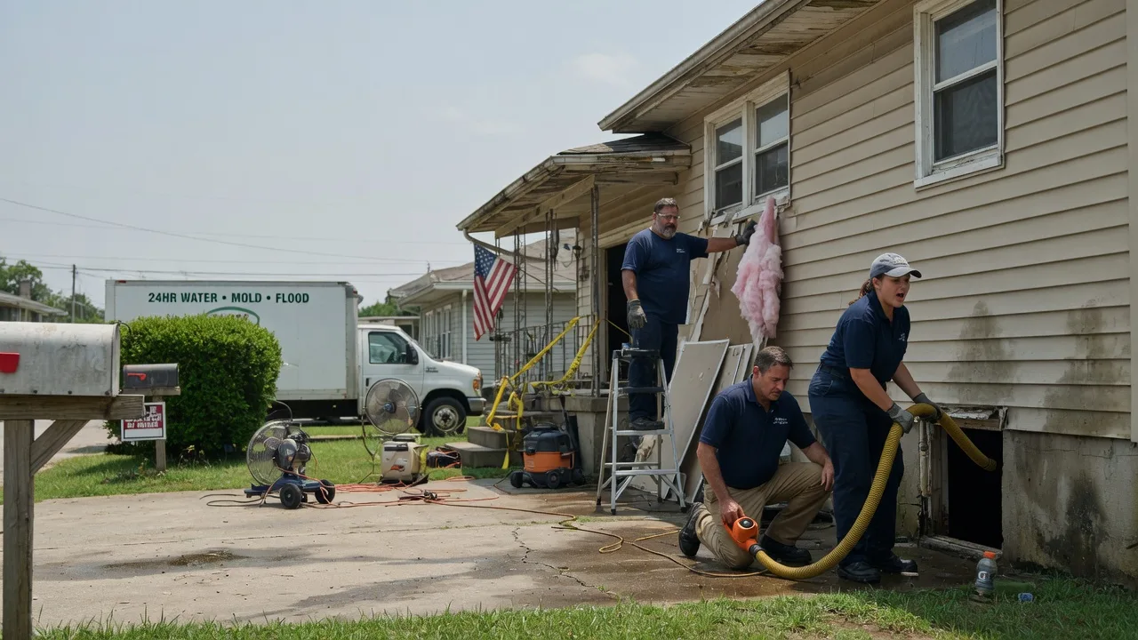 Water Damage Repair in Cardington, OH near me